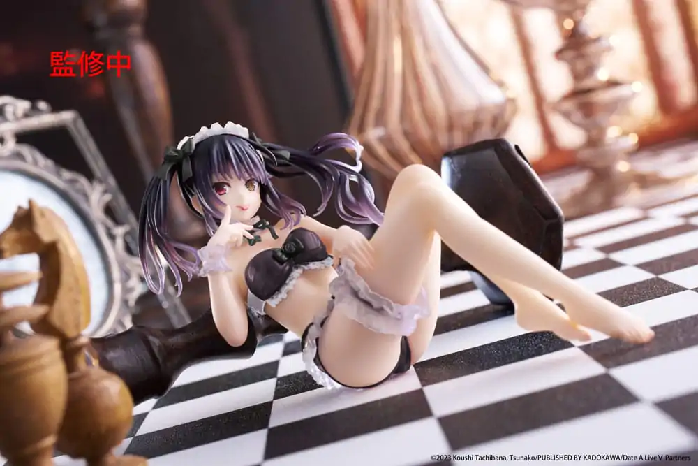 Date A Live IV PVC Statue Aqua Float Girls Figure Kurumi Tokisaki Renewal Edition 10 cm product photo