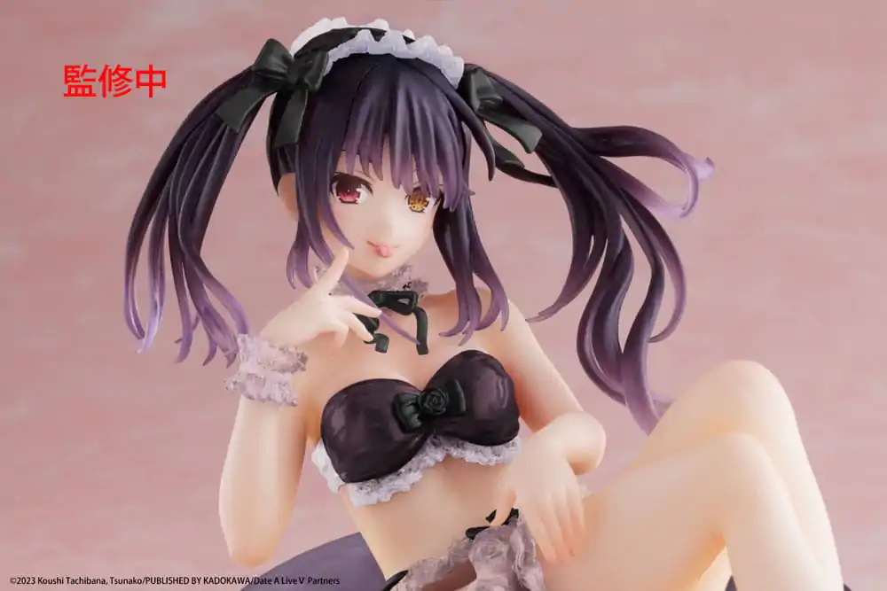 Date A Live IV PVC Statue Aqua Float Girls Figure Kurumi Tokisaki Renewal Edition 10 cm product photo