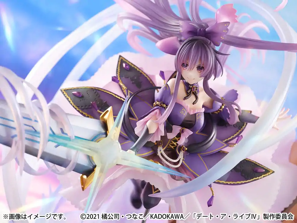 Date A Live IV SHIBUYA SCRAMBLE FIGURE PVC Statue 1/6 Tohka Yatogami Princess Amethyst Dress Ver. 32 cm product photo