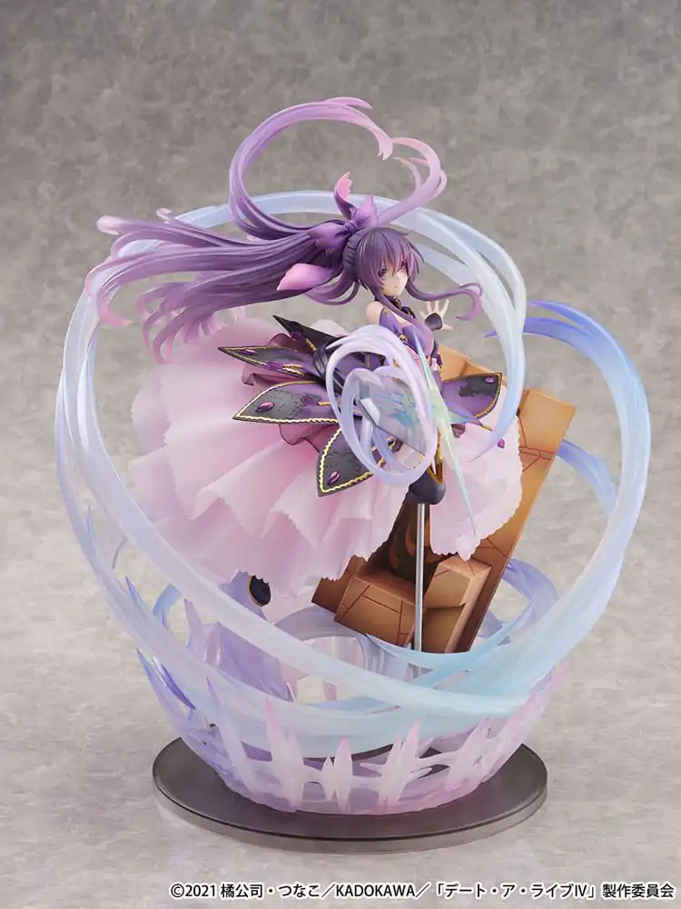 Date A Live IV SHIBUYA SCRAMBLE FIGURE PVC Statue 1/6 Tohka Yatogami Princess Amethyst Dress Ver. 32 cm product photo