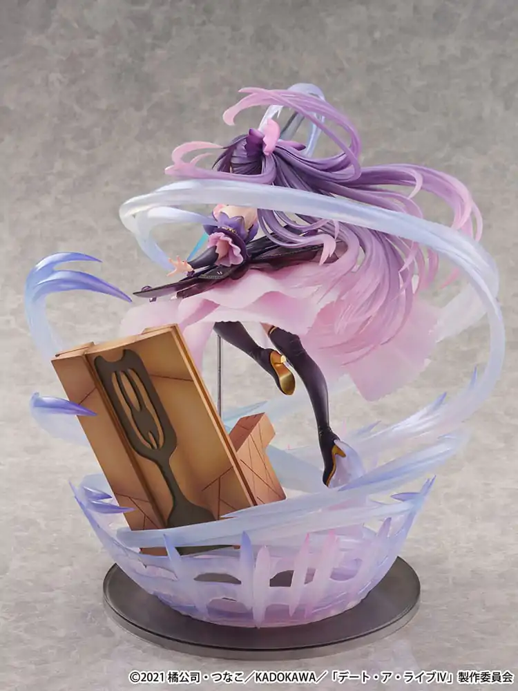 Date A Live IV SHIBUYA SCRAMBLE FIGURE PVC Statue 1/6 Tohka Yatogami Princess Amethyst Dress Ver. 32 cm product photo