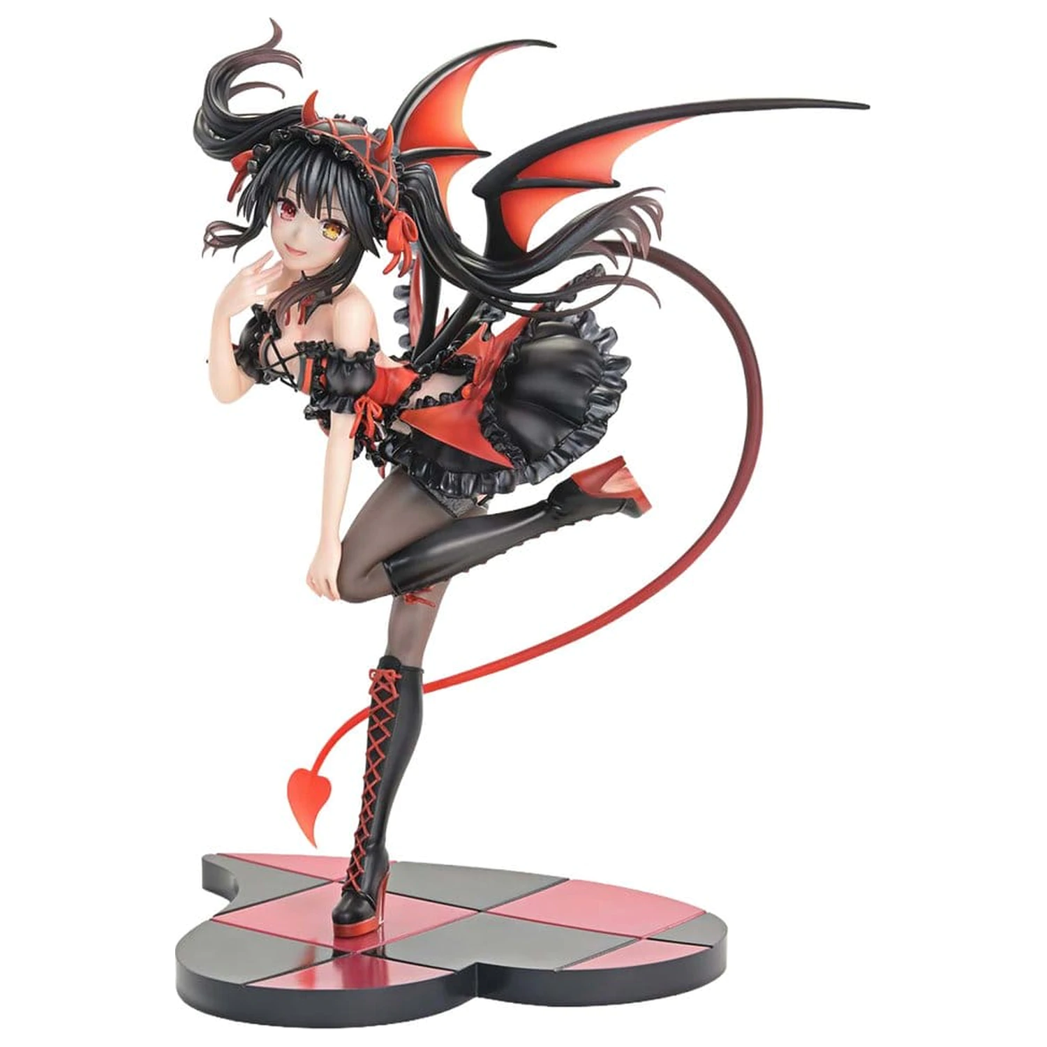 Date A Live Prisma Wing PVC Statue 1/7 Kurumi Tokisaki succubus 25 cm     product photo