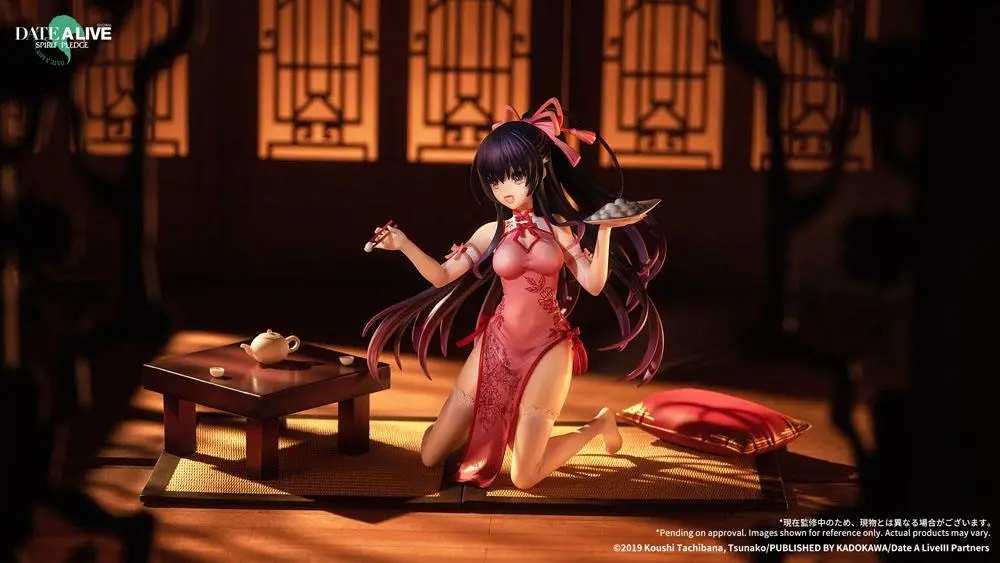 Date A Live: Spirit Pledge PVC Statue 1/7 Tohka Yatogami New Year Mandarin Gown Ver. 15 cm termékfotó