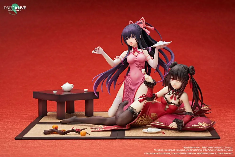 Date A Live: Spirit Pledge PVC Statue 1/7 Tohka Yatogami New Year Mandarin Gown Ver. 15 cm termékfotó