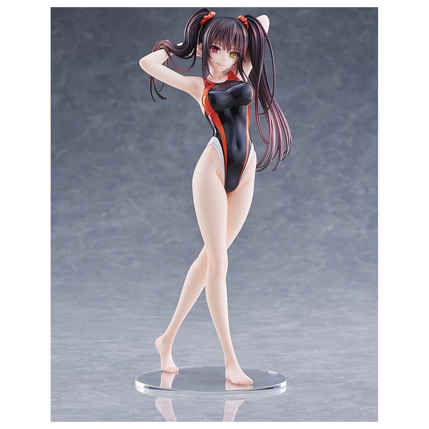 Date A Live Swimsuit Silhouette PVC Figure 1/7 Kurumi Tokisaki Swimwear Ver. 24 cm product photo