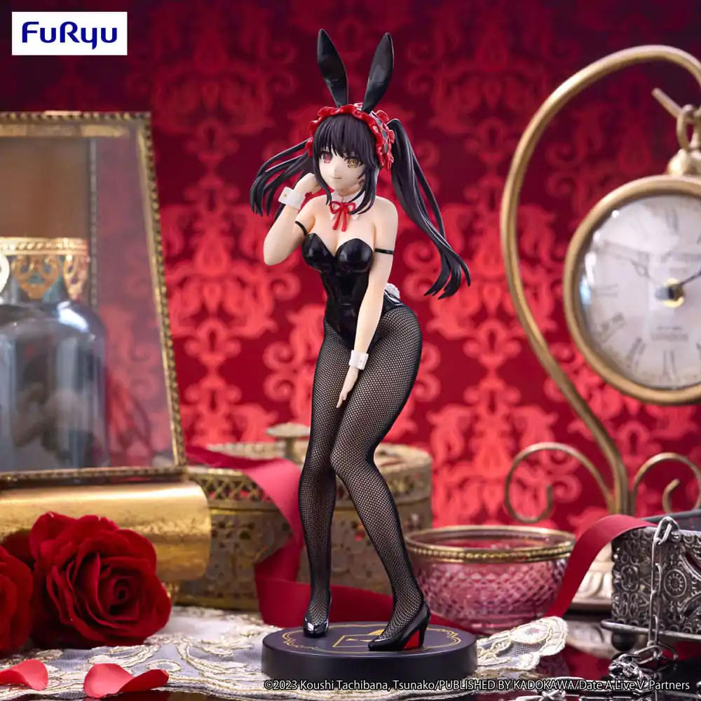 Date A Live V BiCute Bunnies PVC Statue Kurumi Tokisaki Black Color Ver. 29 cm product photo