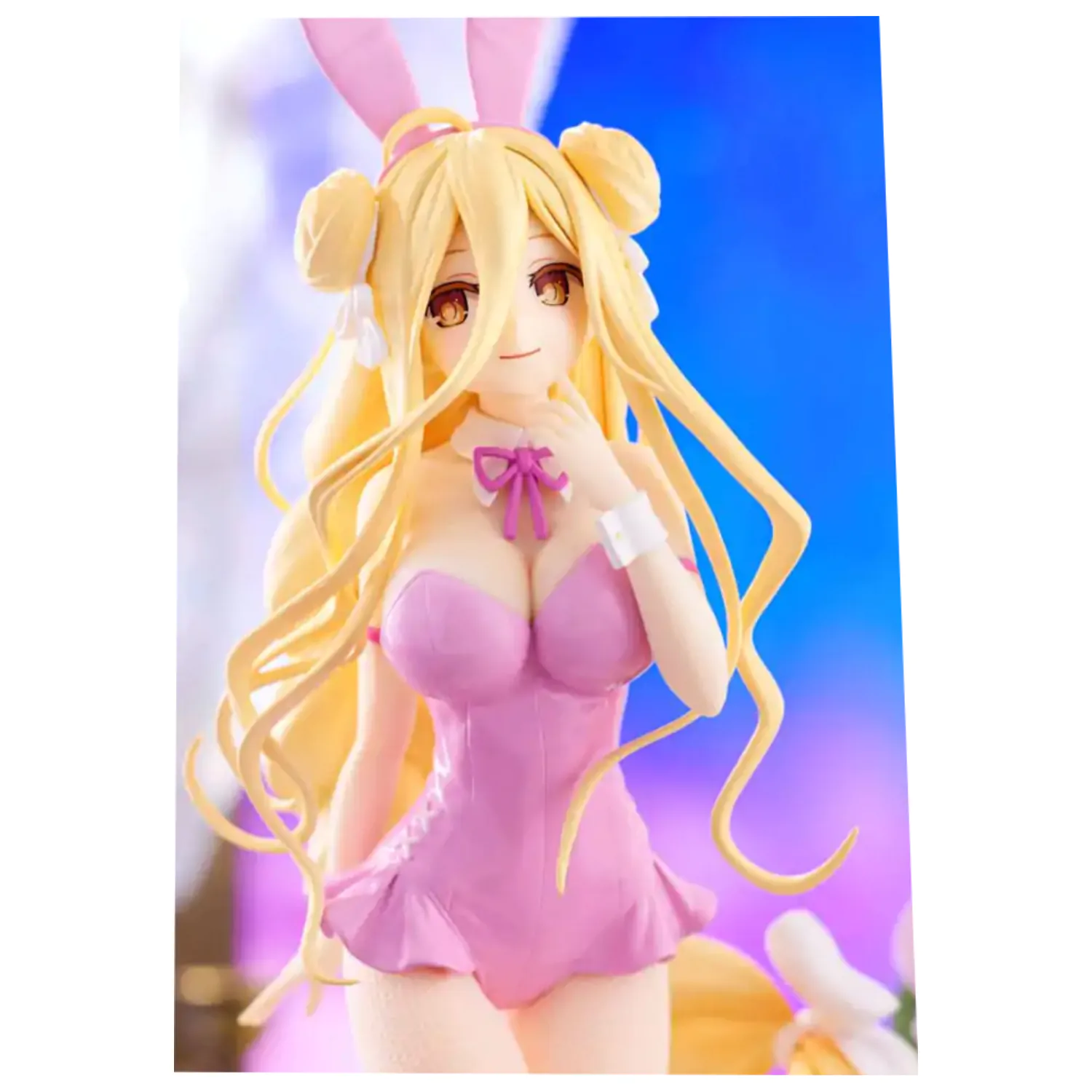 Date A Live V BiCute Bunnies PVC Statue Mukuro Hoshimiya Pink Color Ver. 27 cm product photo
