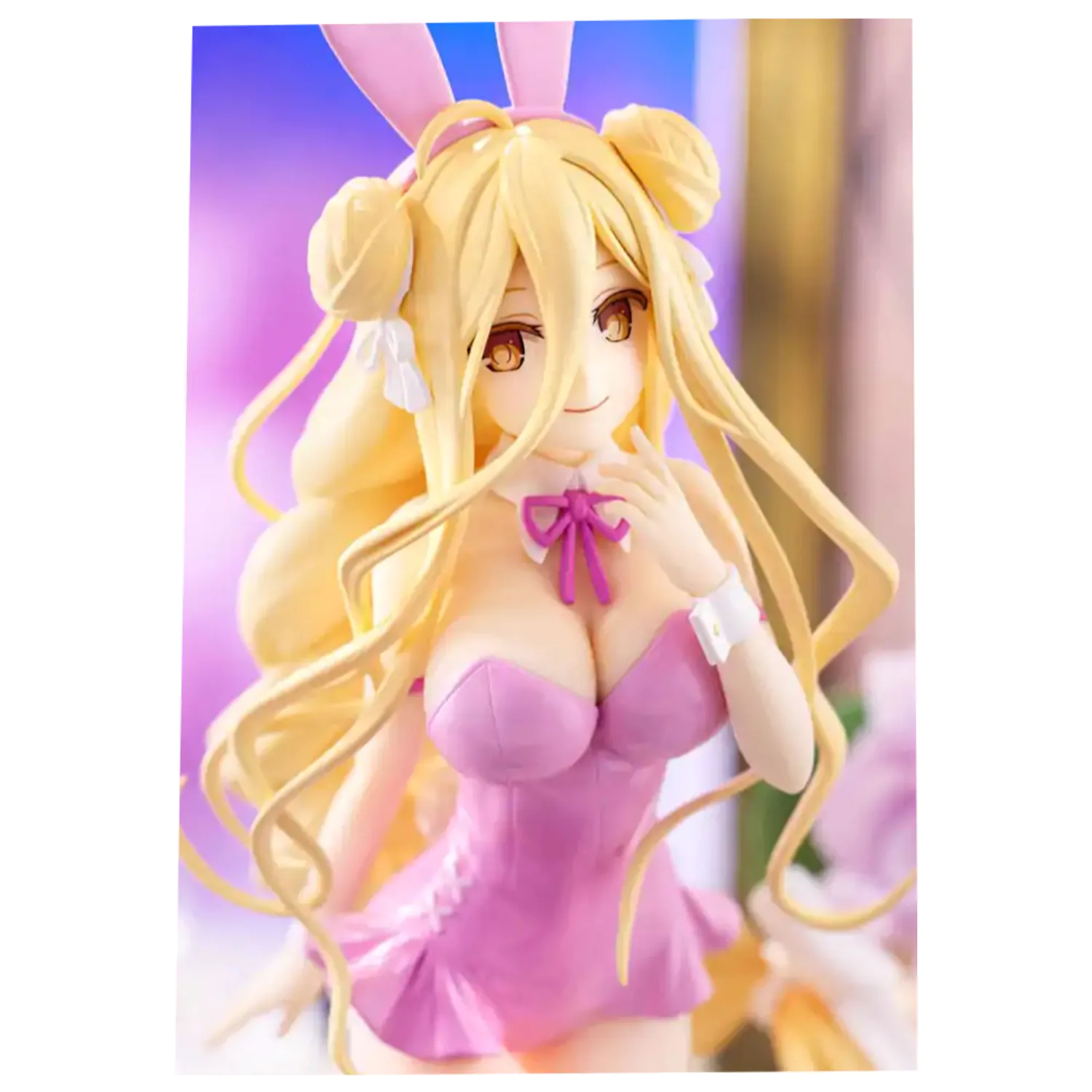 Date A Live V BiCute Bunnies PVC Statue Mukuro Hoshimiya Pink Color Ver. 27 cm product photo