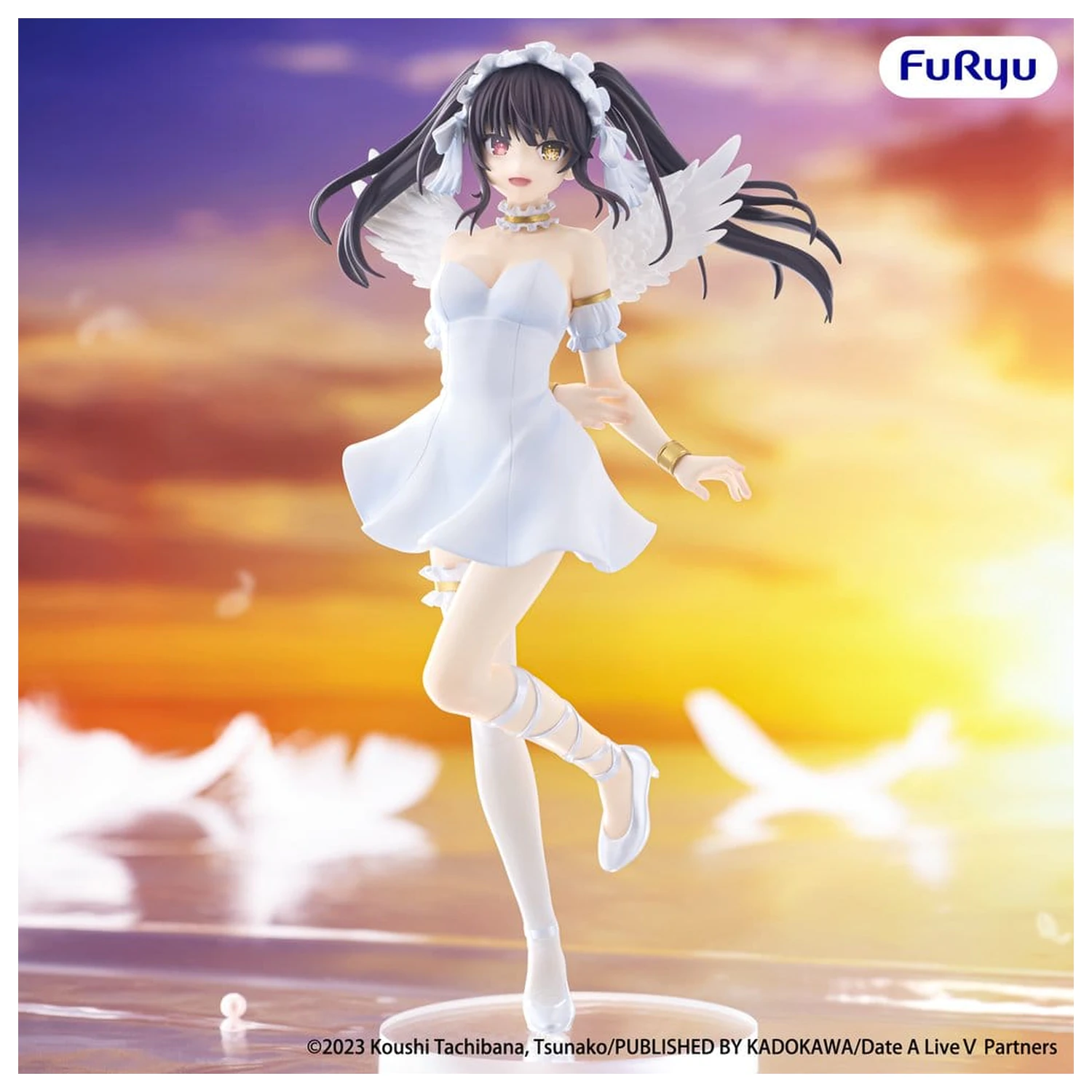 Date A Live V BiCute Pure PVC Figure Kurumi Tokisaki 23 cm product photo