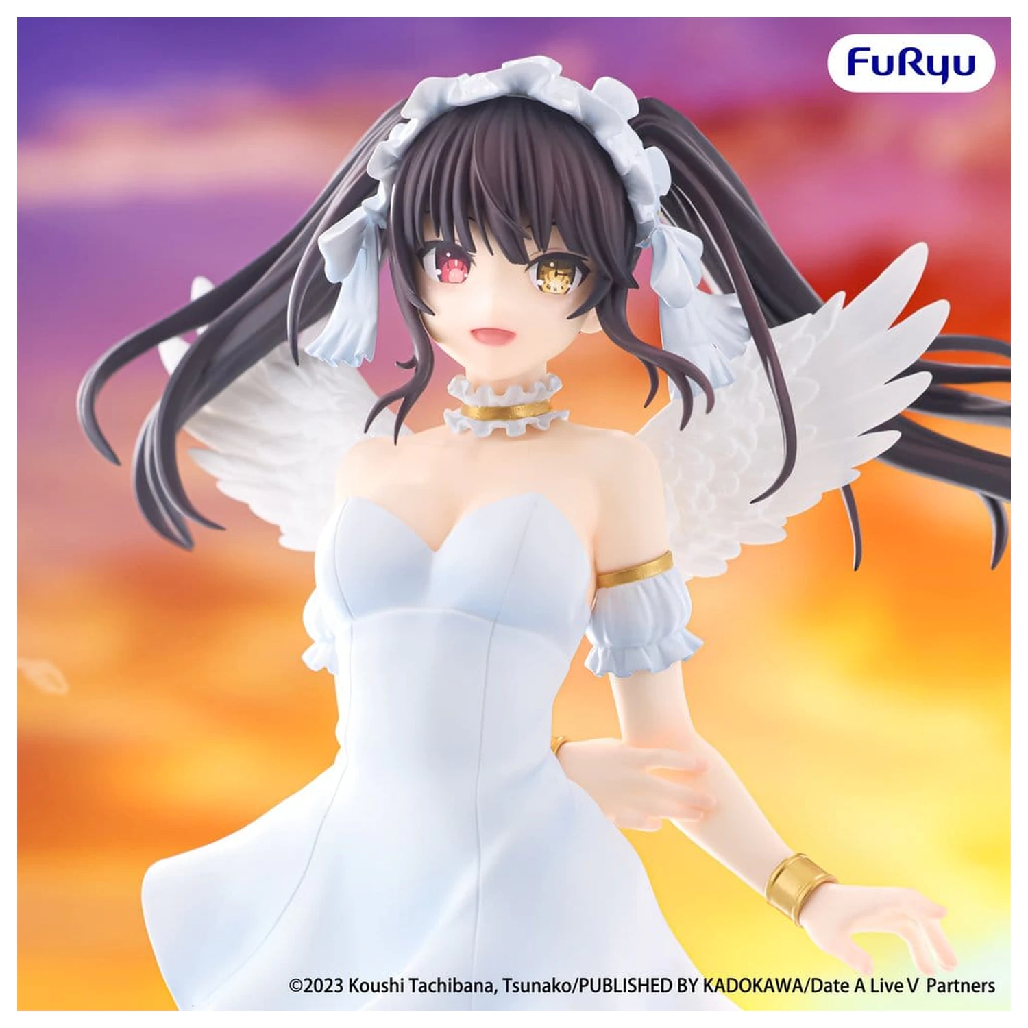 Date A Live V BiCute Pure PVC Figure Kurumi Tokisaki 23 cm product photo