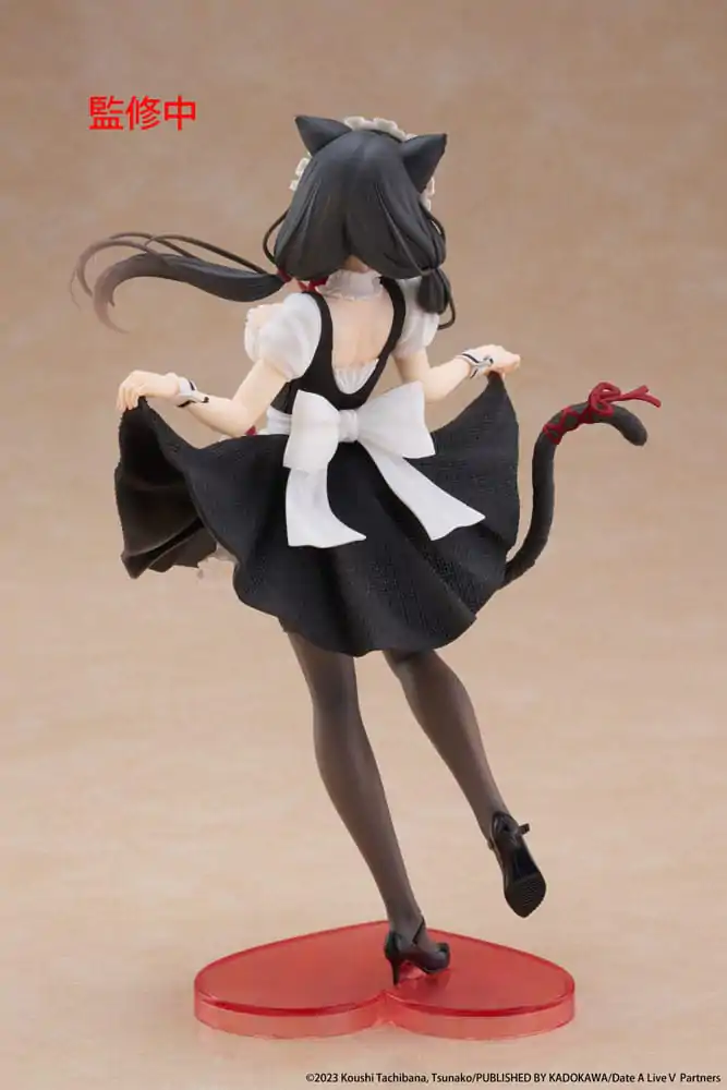 Date A Live V Coreful PVC Statue Kurumi Tokisaki Cat Ear Maid Ver. 18 cm product photo