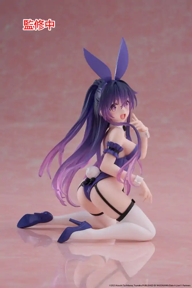 Date A Live V PVC Statue Desktop Cute Figure Tohka Yatogami Bunny Ver. 13 cm product photo