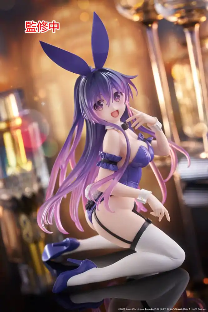 Date A Live V PVC Statue Desktop Cute Figure Tohka Yatogami Bunny Ver. 13 cm product photo