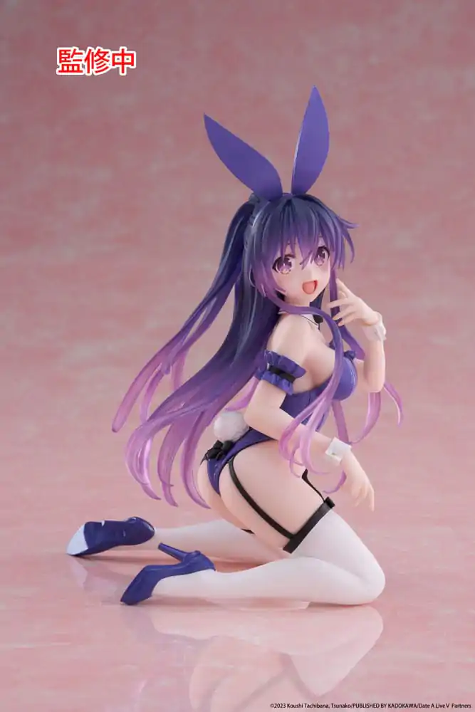 Date A Live V PVC Statue Desktop Cute Figure Tohka Yatogami Bunny Ver. 13 cm product photo