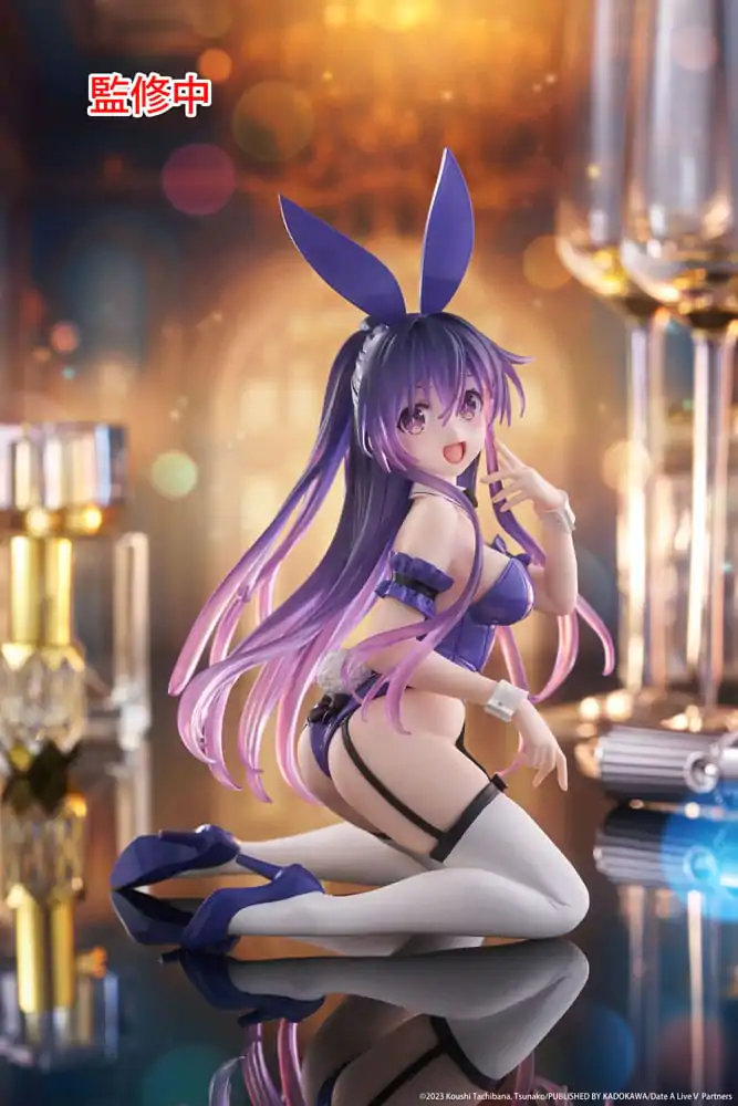 Date A Live V PVC Statue Desktop Cute Figure Tohka Yatogami Bunny Ver. 13 cm product photo