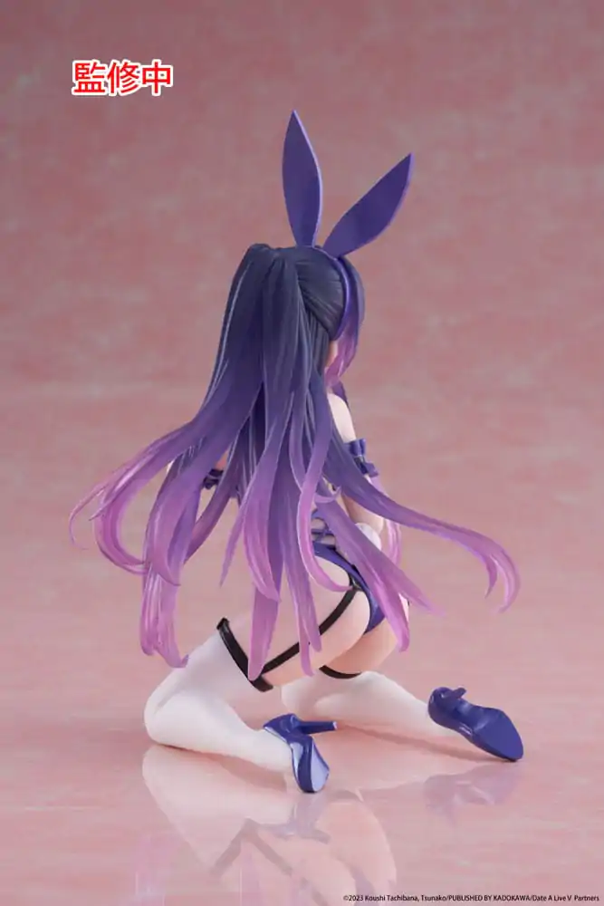 Date A Live V PVC Statue Desktop Cute Figure Tohka Yatogami Bunny Ver. 13 cm product photo
