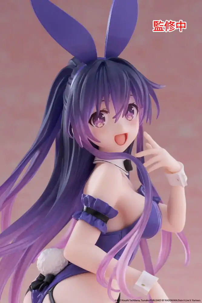 Date A Live V PVC Statue Desktop Cute Figure Tohka Yatogami Bunny Ver. 13 cm product photo