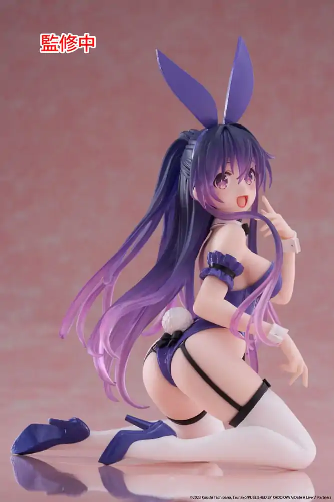 Date A Live V PVC Statue Desktop Cute Figure Tohka Yatogami Bunny Ver. 13 cm product photo