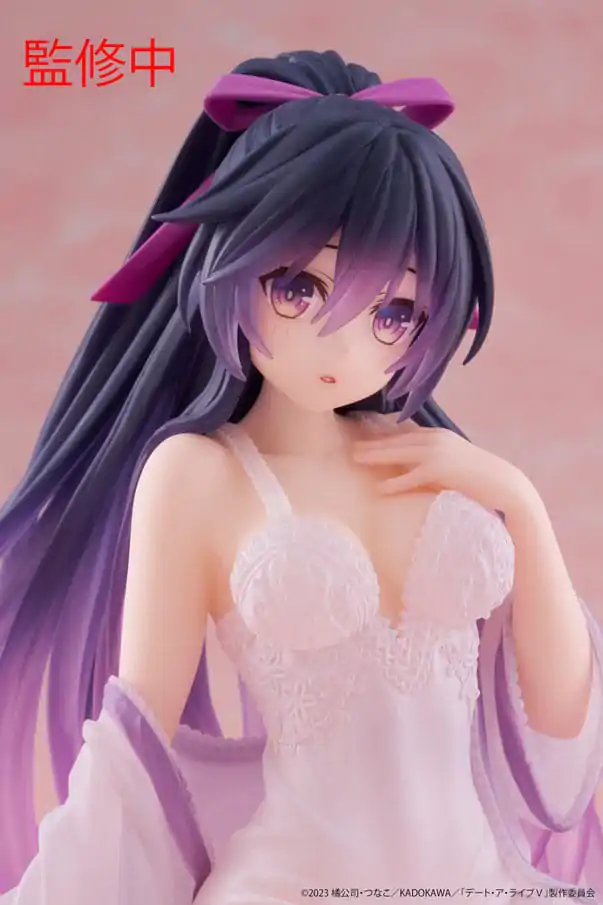 Date A Live V PVC Statue Desktop Cute Figure Tohka Yatogami Nightwear Ver. 13 cm product photo