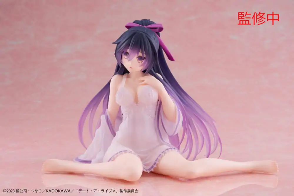 Date A Live V PVC Statue Desktop Cute Figure Tohka Yatogami Nightwear Ver. 13 cm product photo