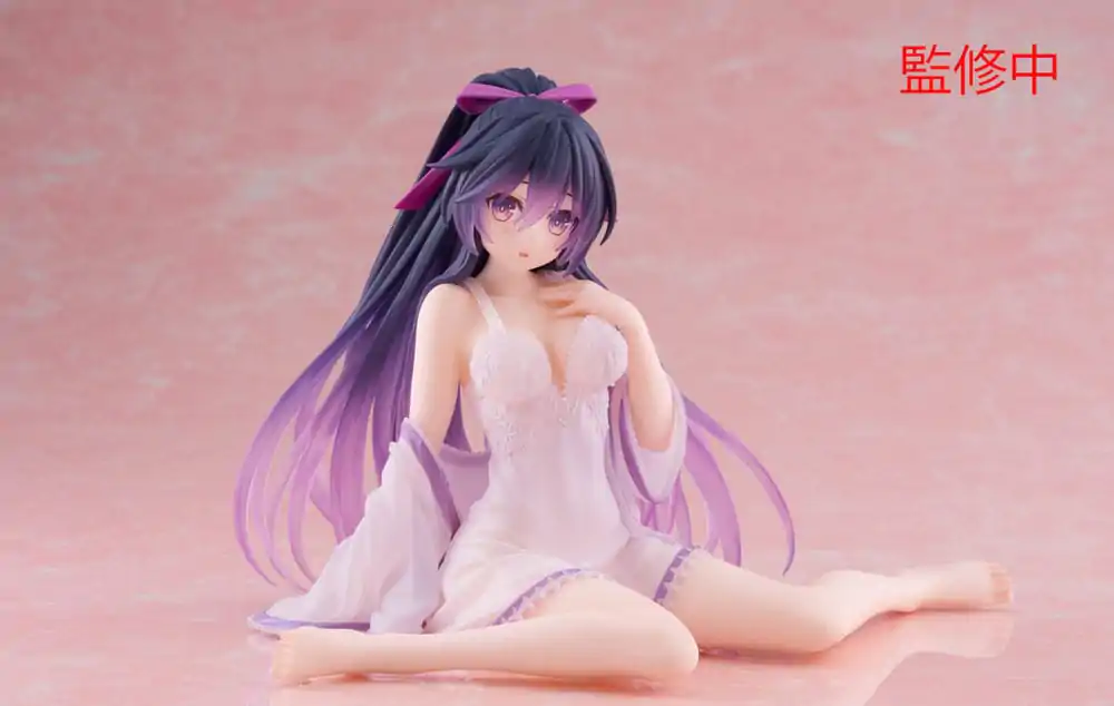 Date A Live V PVC Statue Desktop Cute Figure Tohka Yatogami Nightwear Ver. 13 cm product photo