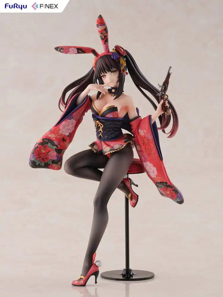 Date A Live V F:NEX PVC Statue 1/7 Kurumi Tokisaki Wa-bunny 27 cm product photo