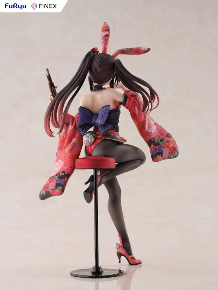 Date A Live V F:NEX PVC Statue 1/7 Kurumi Tokisaki Wa-bunny 27 cm product photo