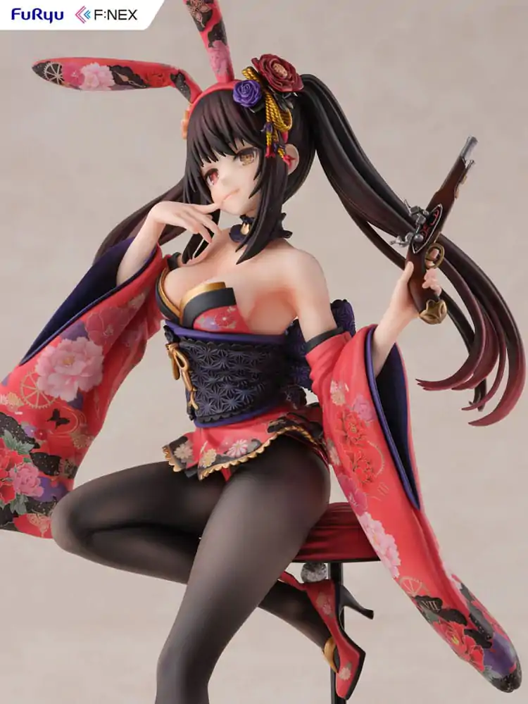 Date A Live V F:NEX PVC Statue 1/7 Kurumi Tokisaki Wa-bunny 27 cm product photo