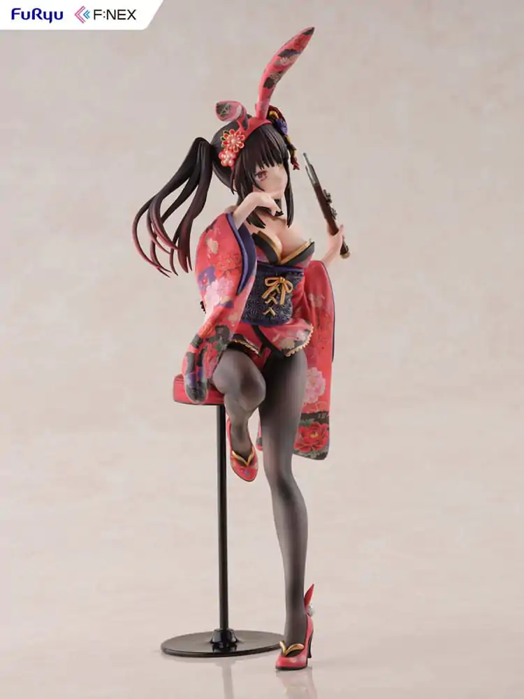 Date A Live V F:NEX PVC Statue 1/7 Kurumi Tokisaki Wa-bunny 27 cm product photo