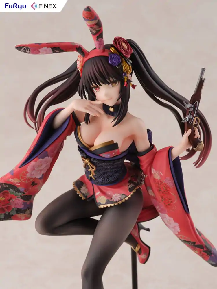 Date A Live V F:NEX PVC Statue 1/7 Kurumi Tokisaki Wa-bunny 27 cm product photo