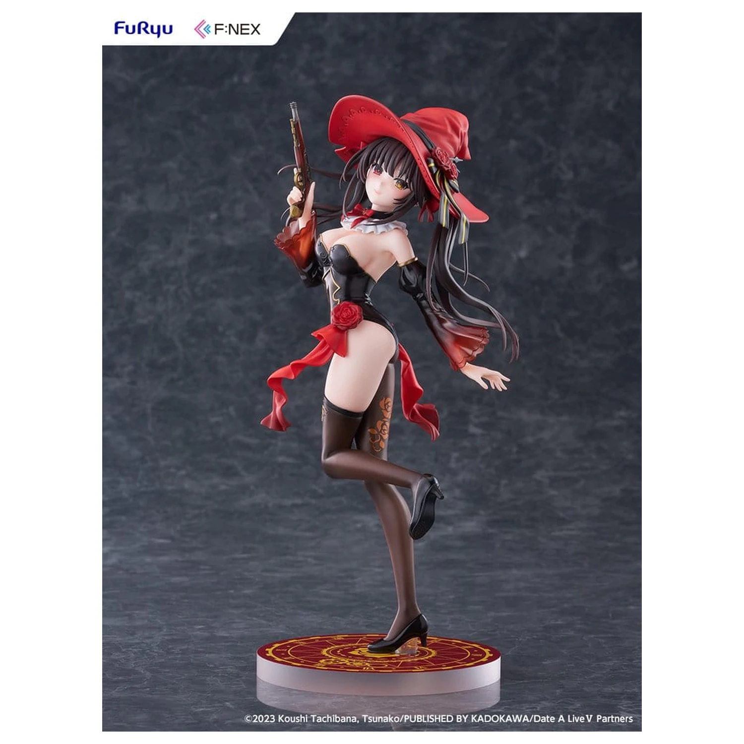 Date A Live V F:Nex PVC Figure 1/7 Kurumi Tokisaki Witch Style ver. 25 cm product photo