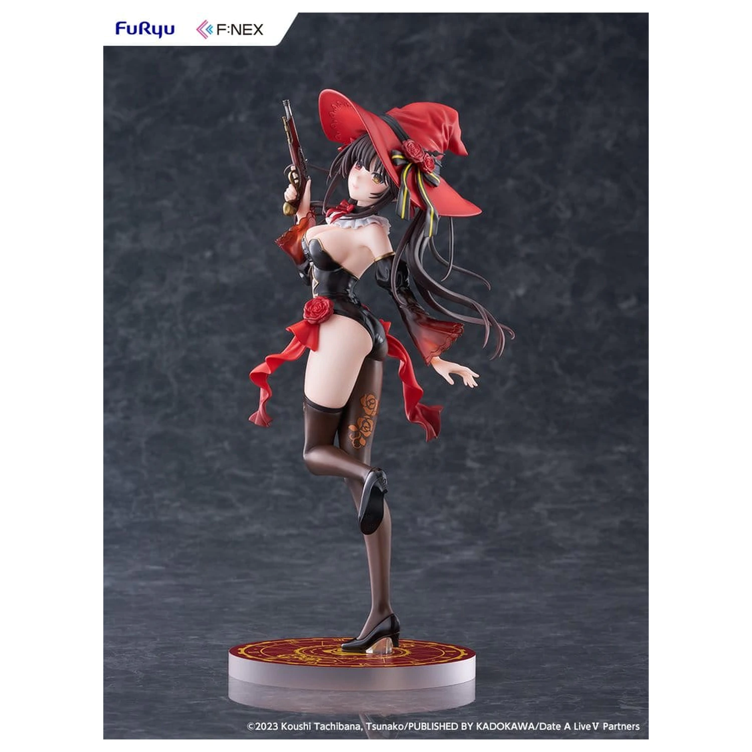 Date A Live V F:Nex PVC Figure 1/7 Kurumi Tokisaki Witch Style ver. 25 cm product photo