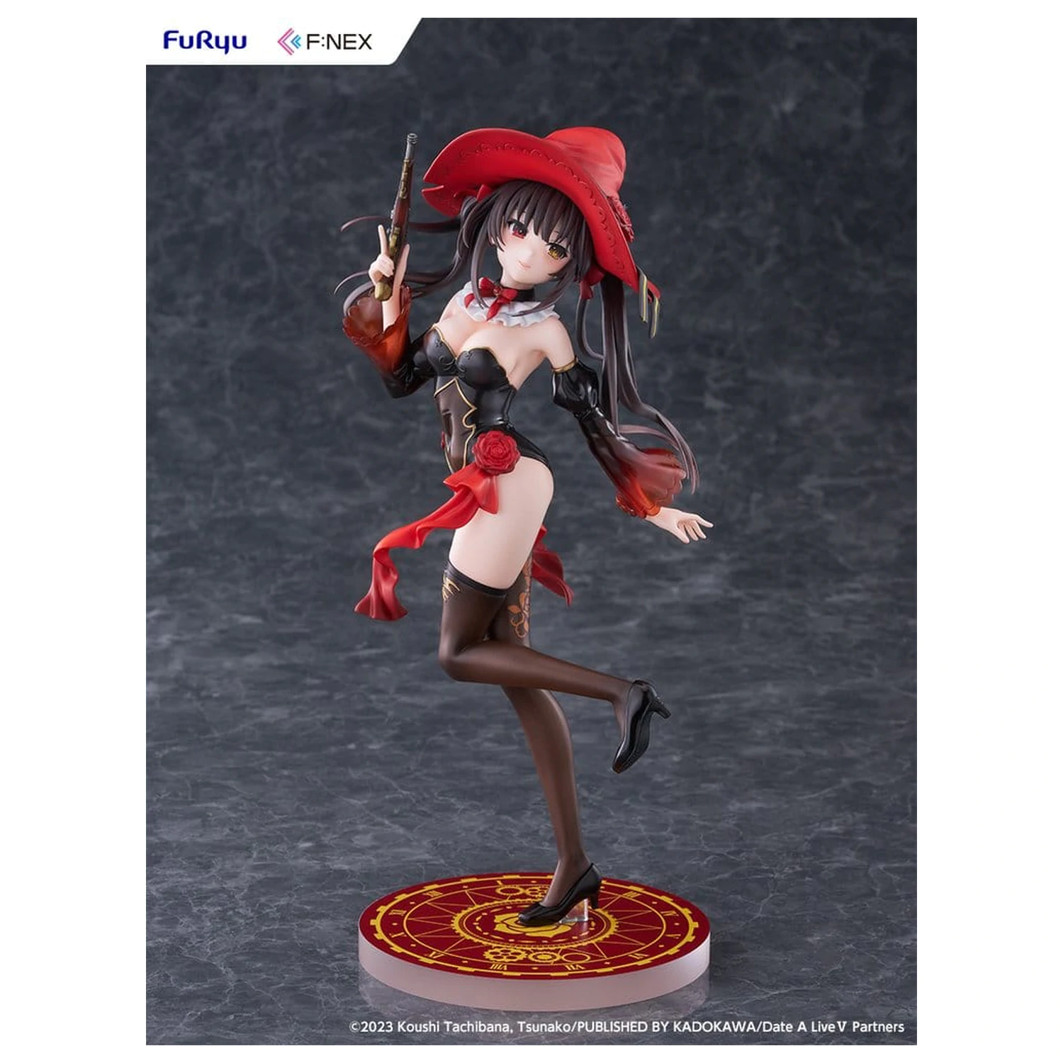Date A Live V F:Nex PVC Figure 1/7 Kurumi Tokisaki Witch Style ver. 25 cm product photo
