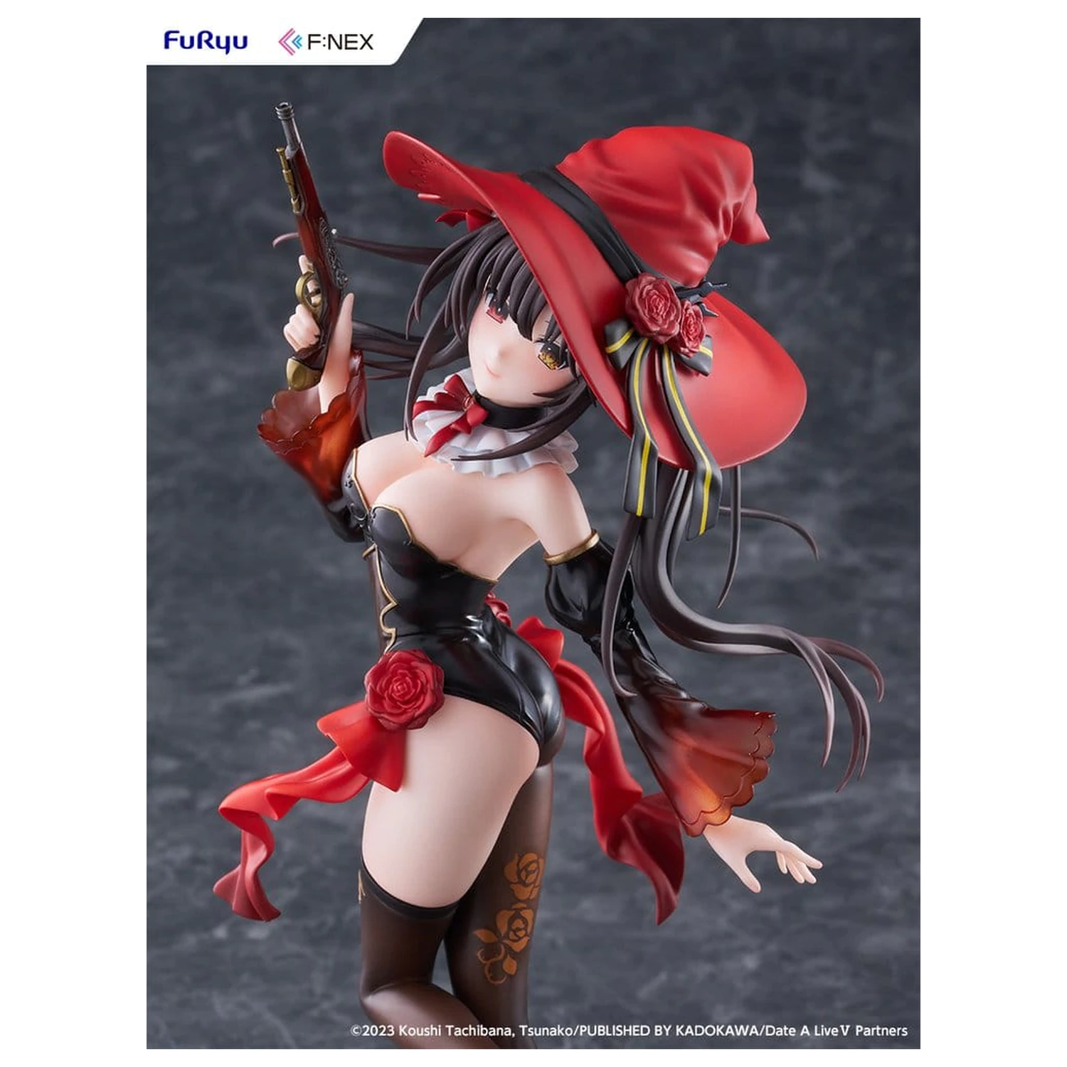 Date A Live V F:Nex PVC Figure 1/7 Kurumi Tokisaki Witch Style ver. 25 cm product photo