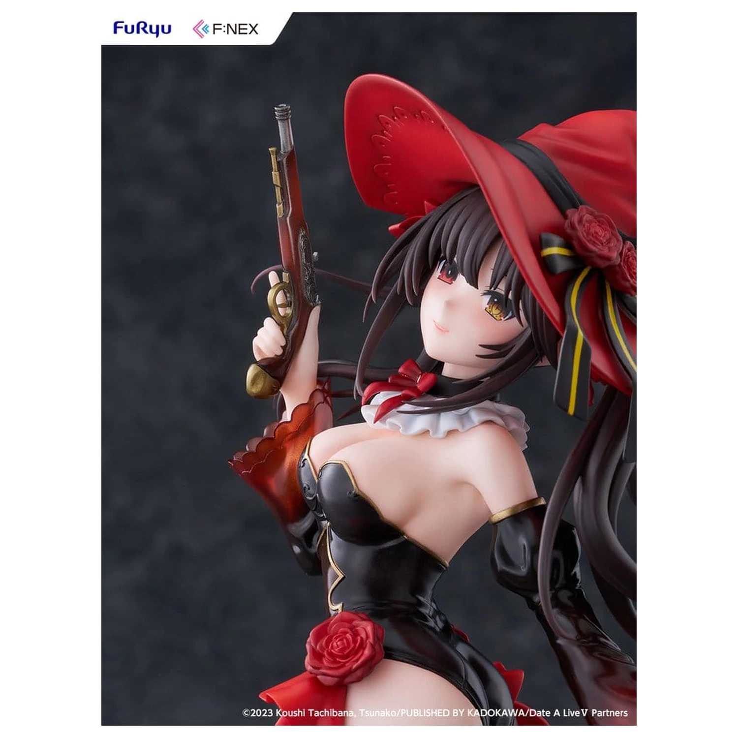 Date A Live V F:Nex PVC Figure 1/7 Kurumi Tokisaki Witch Style ver. 25 cm product photo