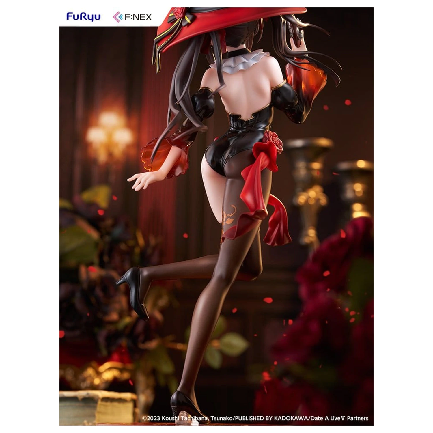 Date A Live V F:Nex PVC Figure 1/7 Kurumi Tokisaki Witch Style ver. 25 cm product photo
