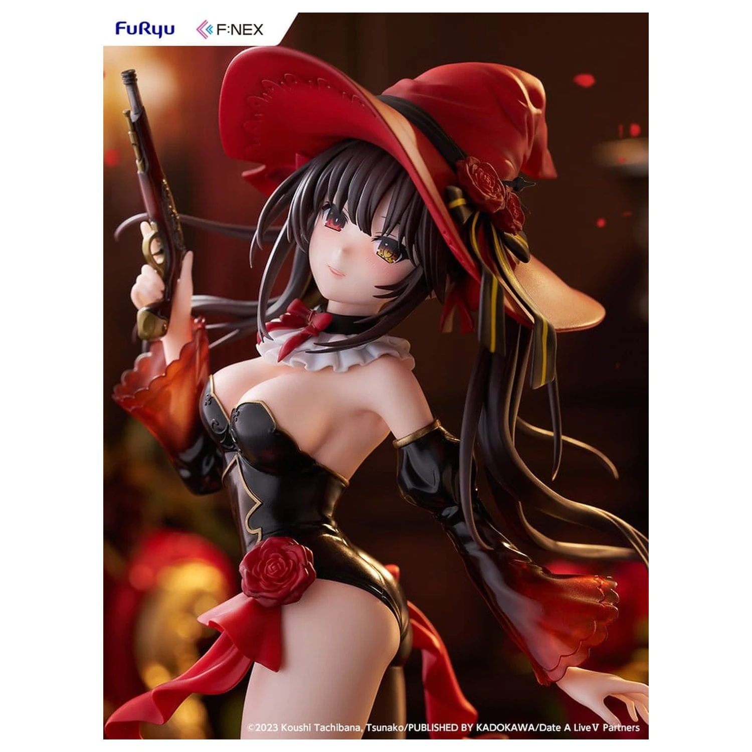 Date A Live V F:Nex PVC Figure 1/7 Kurumi Tokisaki Witch Style ver. 25 cm product photo