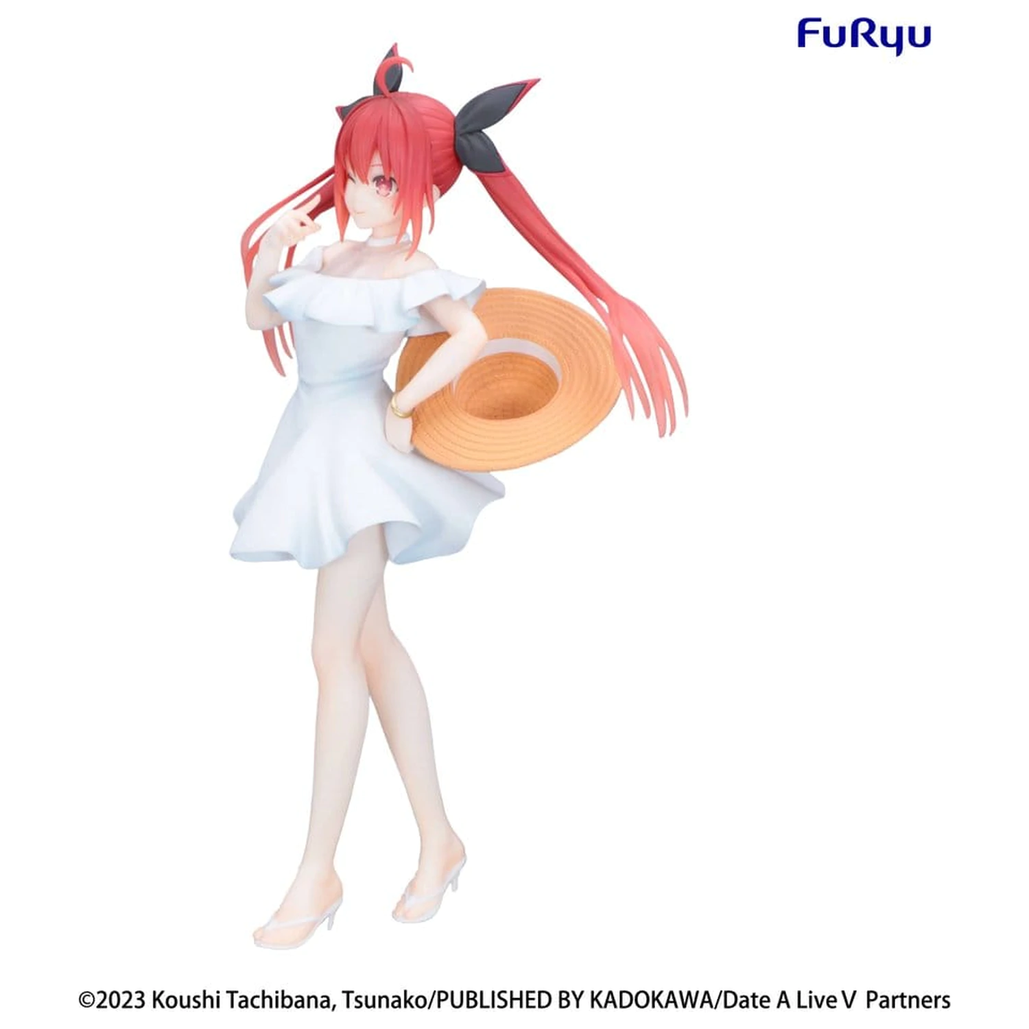Date A Live V Muchute PVC Statue Kotori Itsuka Summer Dress 20 cm    product photo