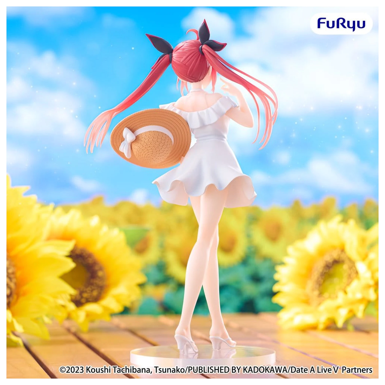 Date A Live V Muchute PVC Statue Kotori Itsuka Summer Dress 20 cm    product photo