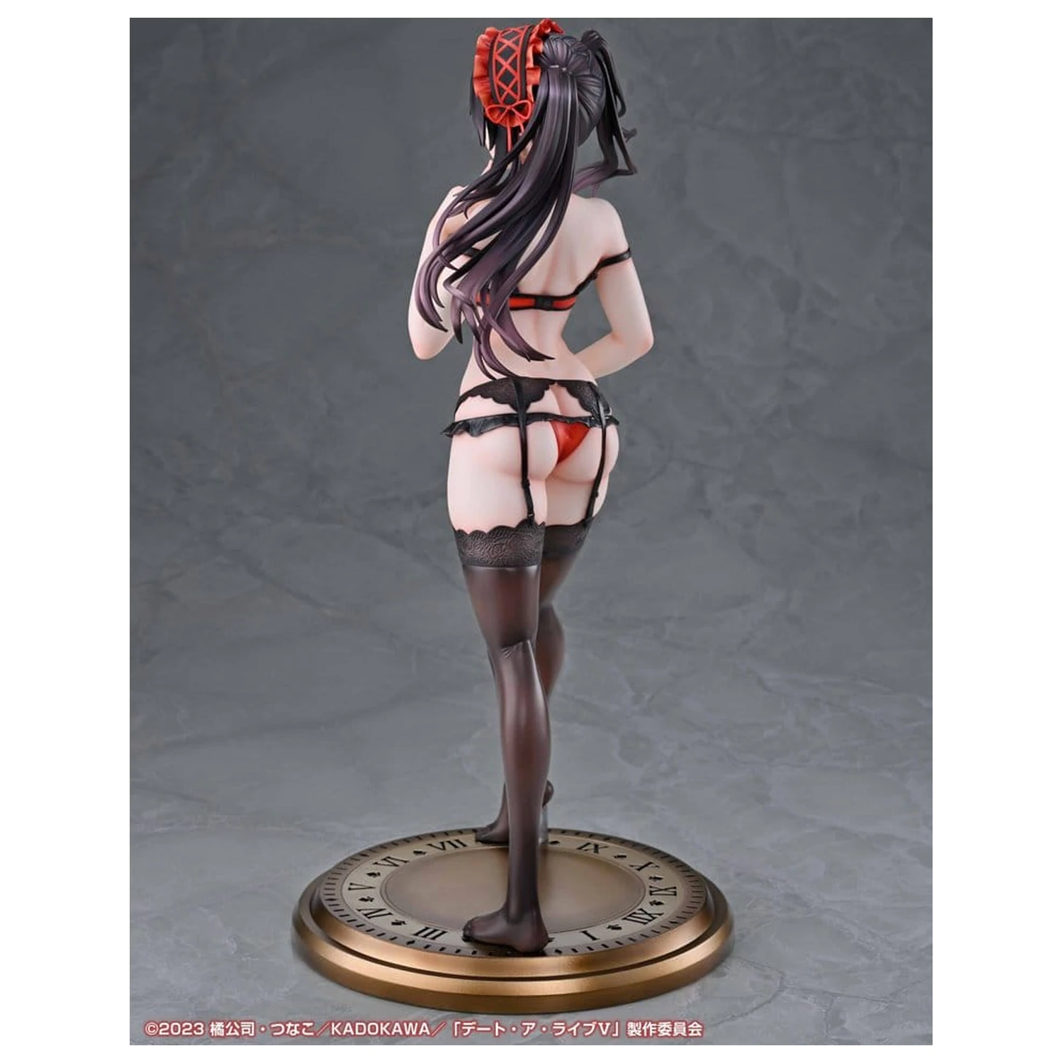Date A Live V Re:Dress PVC Figure 1/4 Kurumi Tokisaki Dress shirt Ver. 40 cm product photo