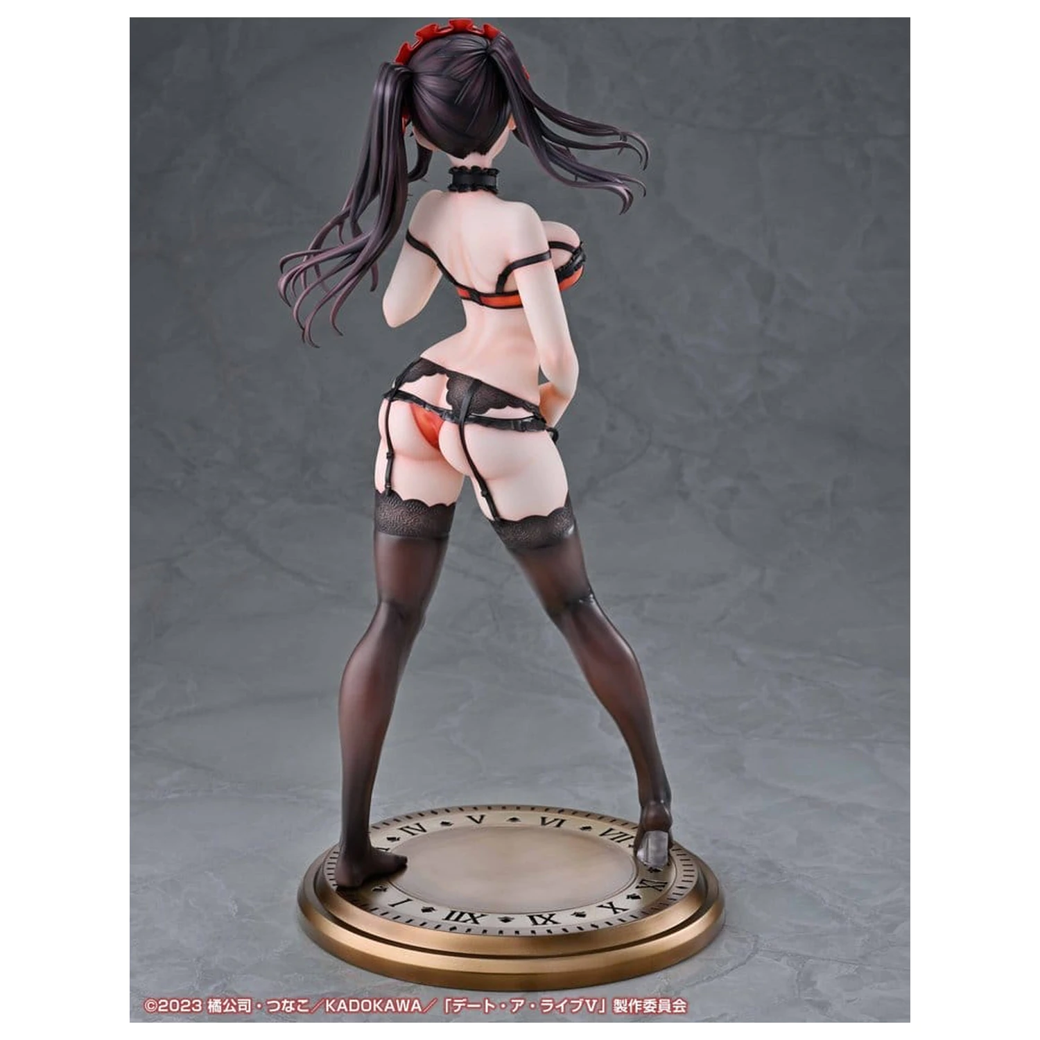 Date A Live V Re:Dress PVC Figure 1/4 Kurumi Tokisaki Dress shirt Ver. 40 cm product photo