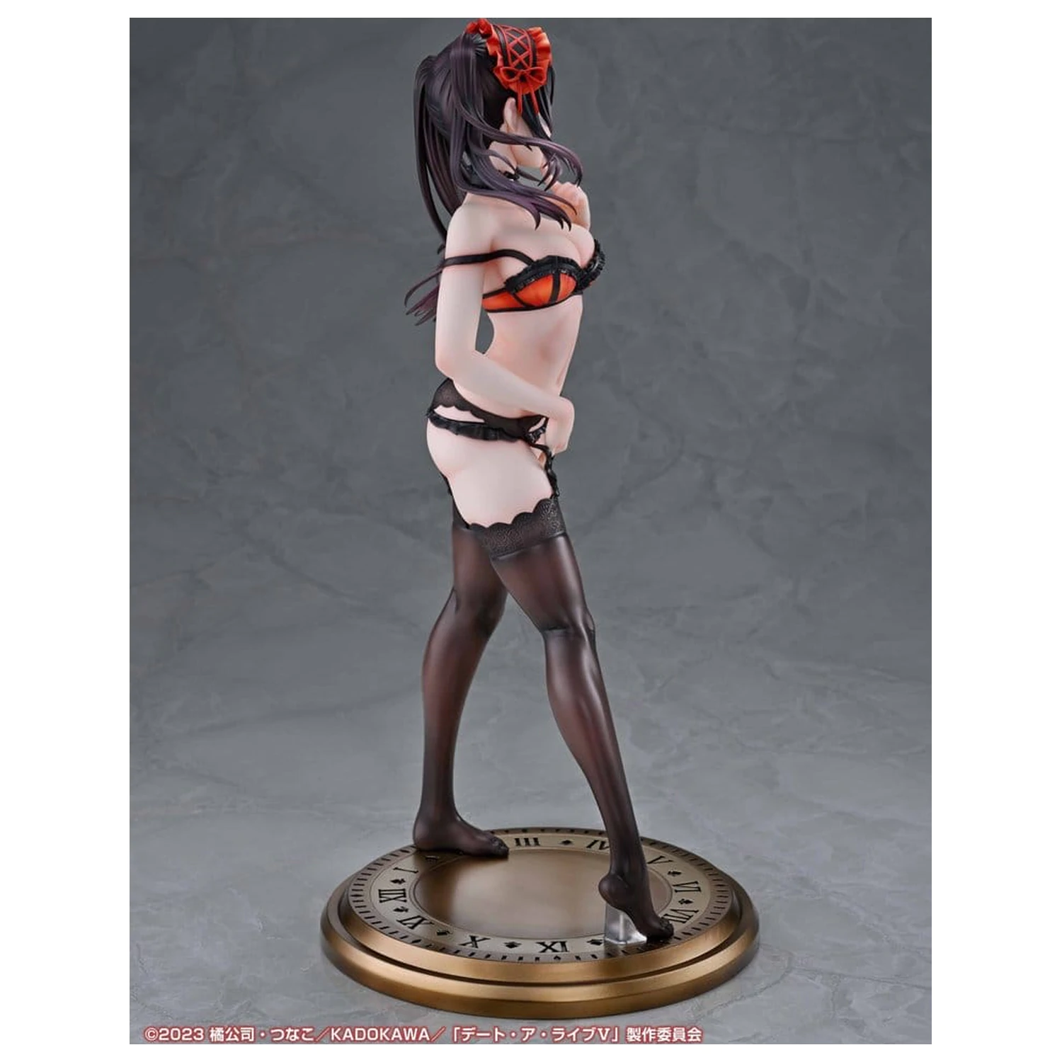 Date A Live V Re:Dress PVC Figure 1/4 Kurumi Tokisaki Dress shirt Ver. 40 cm product photo