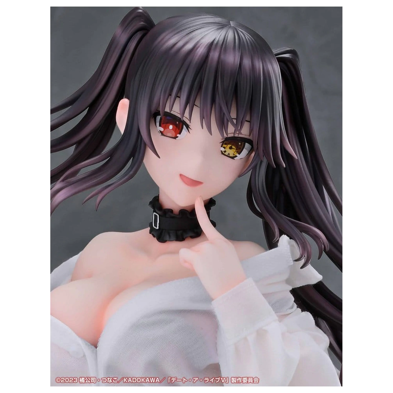 Date A Live V Re:Dress PVC Figure 1/4 Kurumi Tokisaki Dress shirt Ver. 40 cm product photo