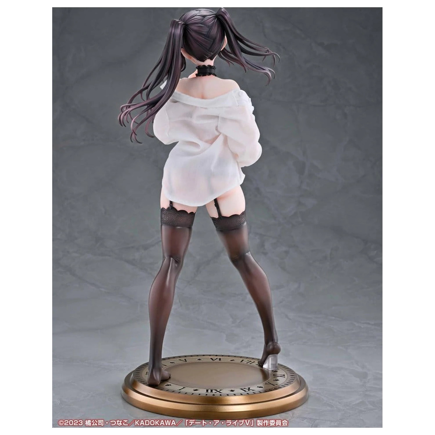 Date A Live V Re:Dress PVC Figure 1/4 Kurumi Tokisaki Dress shirt Ver. 40 cm product photo