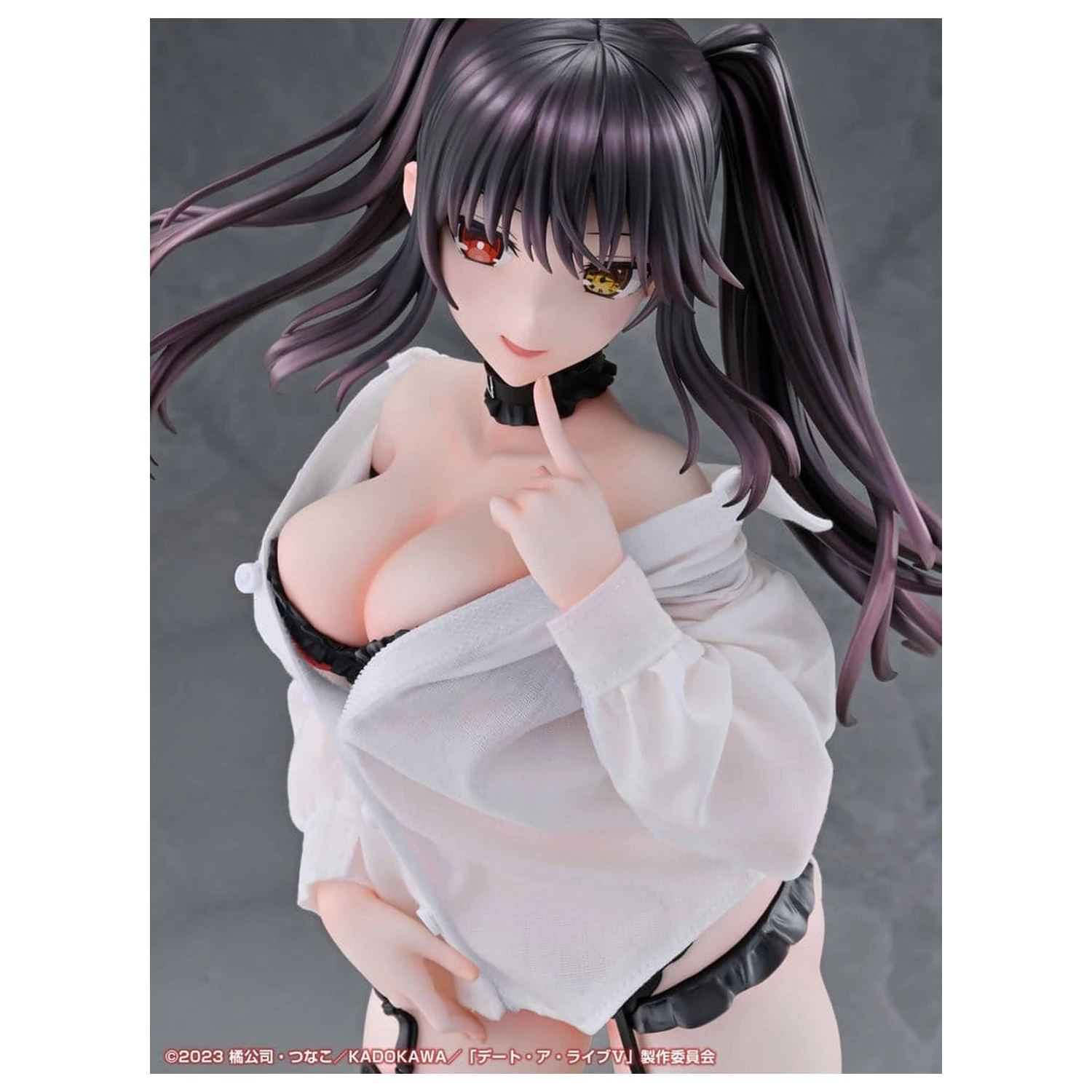 Date A Live V Re:Dress PVC Figure 1/4 Kurumi Tokisaki Dress shirt Ver. 40 cm product photo
