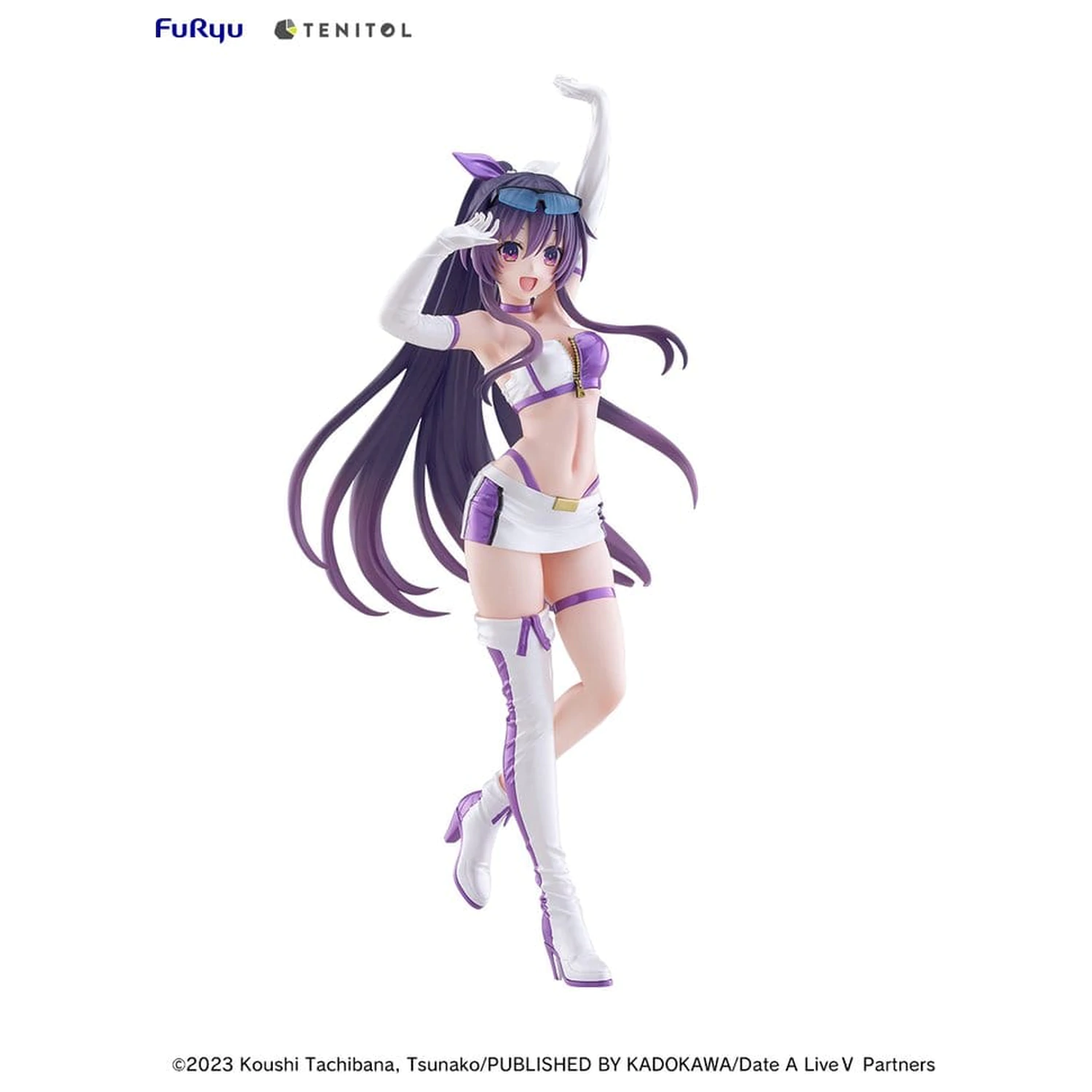 Date A Live V Tenitol Tall PVC Figure Tohka Yatogami Race Queen Ver. 30 cm product photo