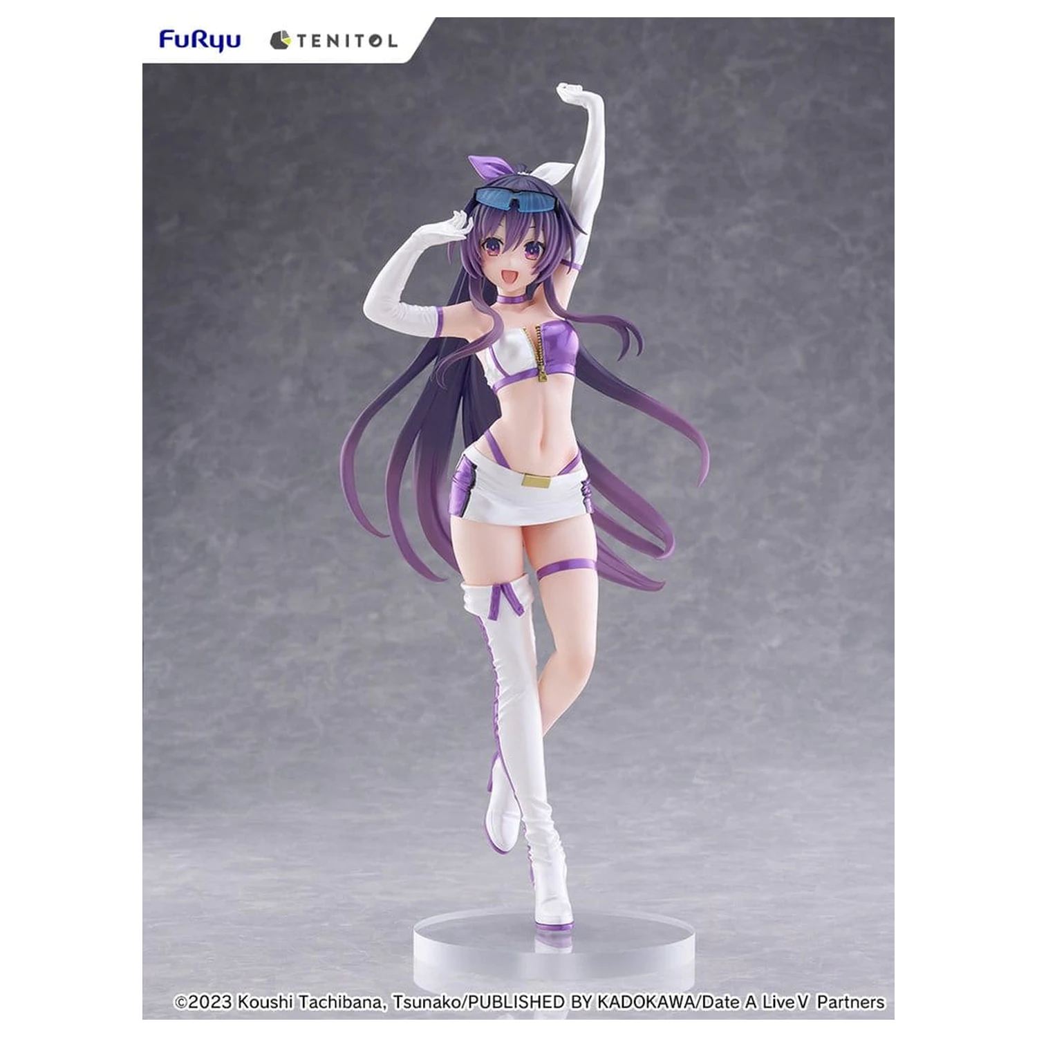 Date A Live V Tenitol Tall PVC Figure Tohka Yatogami Race Queen Ver. 30 cm product photo