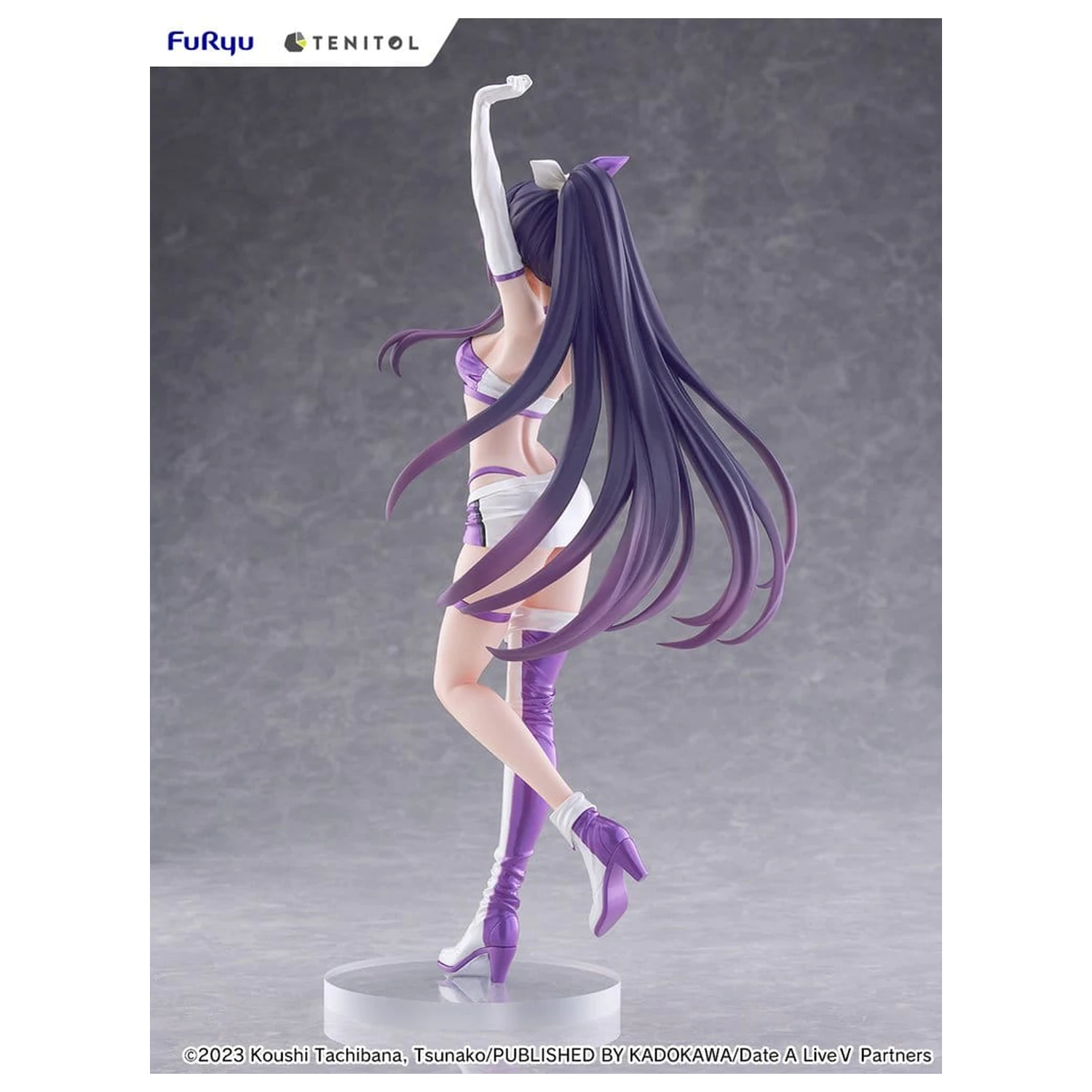 Date A Live V Tenitol Tall PVC Figure Tohka Yatogami Race Queen Ver. 30 cm product photo