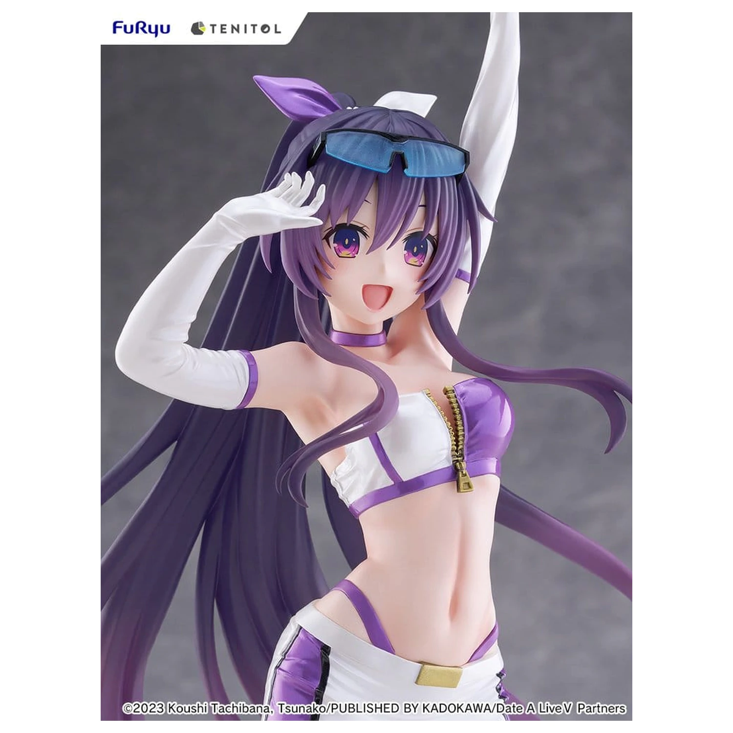 Date A Live V Tenitol Tall PVC Figure Tohka Yatogami Race Queen Ver. 30 cm product photo