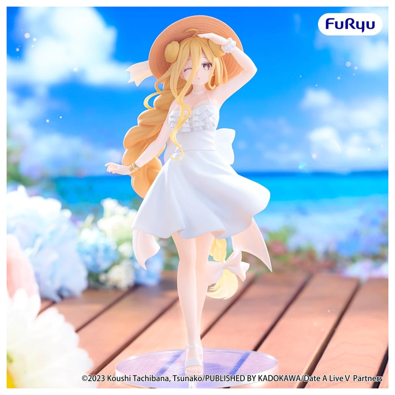 Date A Live V TTT PVC Figure Mukuro Hoshimiya Summer Dress Ver. 20 cm product photo